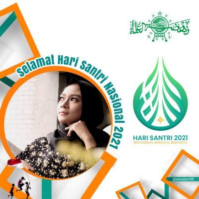 TWIBBON HARI SANTRI NASIONAL 2021 12