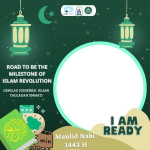 6 Twibbon Maulid Nabi 1443H2021M Terlengkap dan Terkeren