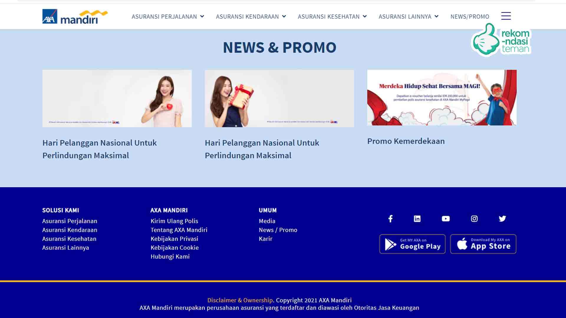 Produk Asuransi Travel AXA