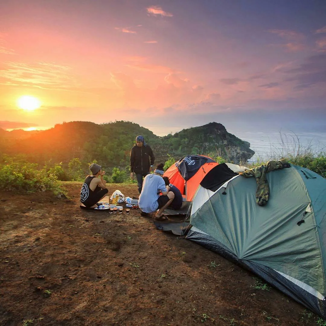 Camping together Pantai Selatbaru